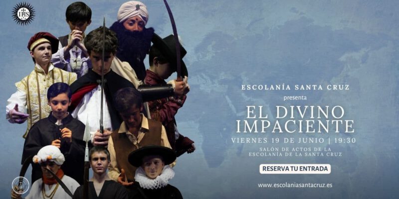 Colegio-Escolanía del Valle 1 banner cartel teatro divino impaciente