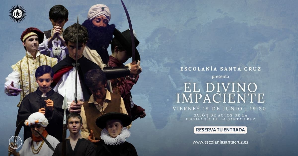 banner cartel teatro divino impaciente