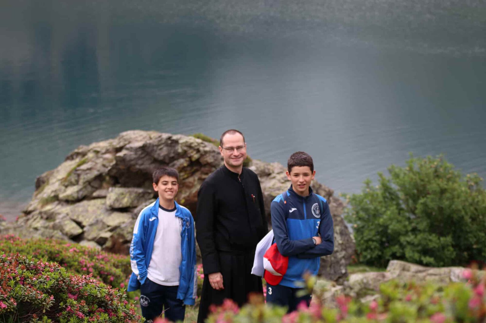 profesores campamento